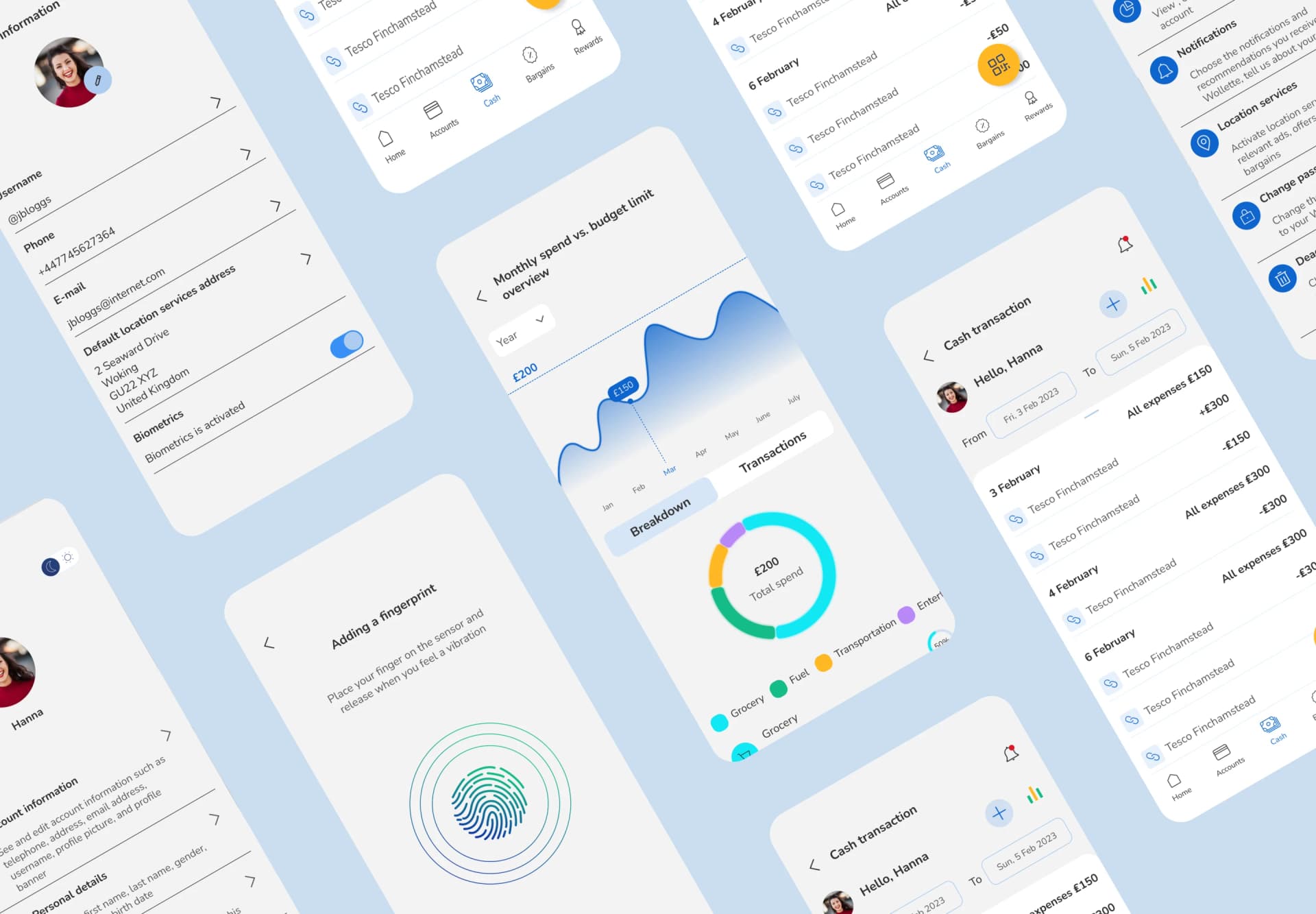 Smart Digital Wallet concept overview